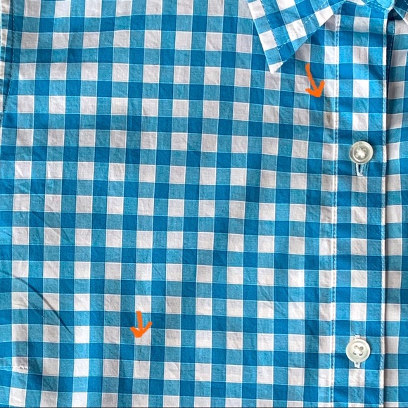 Sleeveless Button Down Front Tie Top - Picture 5 of 7